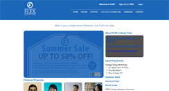 Desktop Screenshot of flexcollegeprep.com